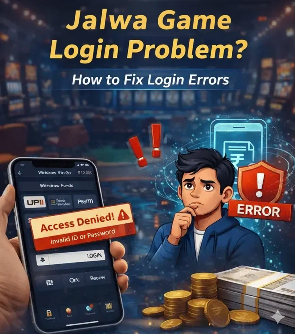 How To Fix Jalwa Game Login Problem?