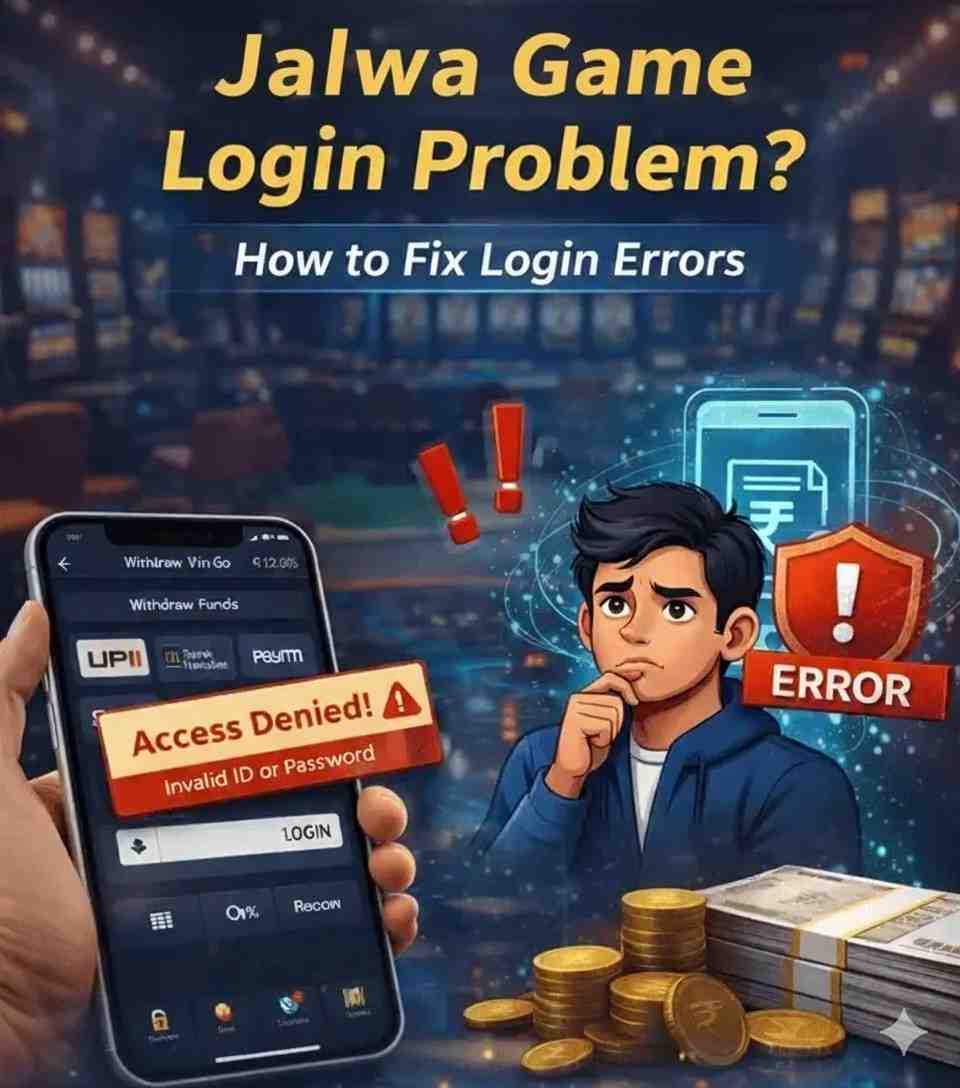 How To Fix Jalwa Game Login Problem?