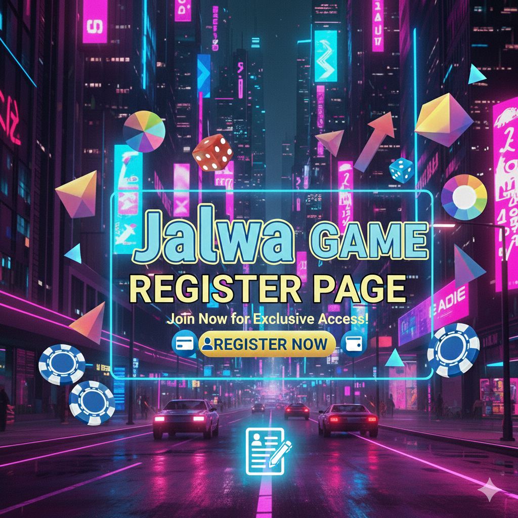 Jalwa Game Register Page