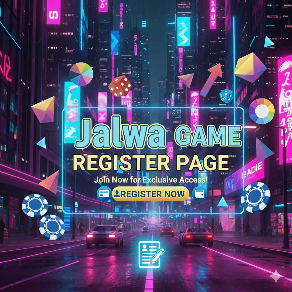 Jalwa Game Register Page